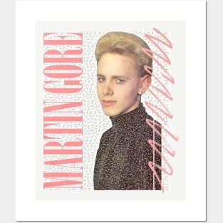 Martin Gore / 80s Aesthetic Retro Fan Design Posters and Art